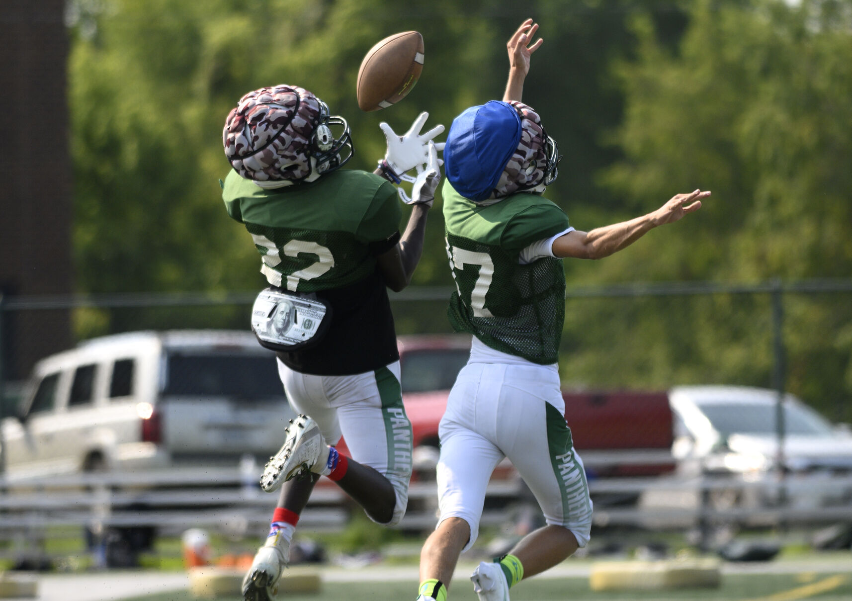 Fort Zumwalt North football practice
